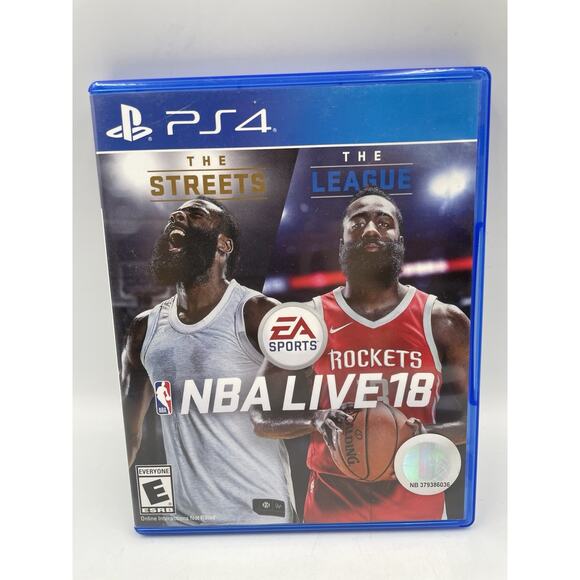 NBA Live 18 (Sony Playstation 4, PS4) Without Manual - Great Condition, Tested! - Picture 1 of 4